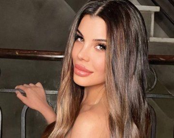 Charlotte Caniggia se metió en una bañadera con vino: el motivo