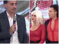 Diego Latorre fue a ShowMatch para apoyar a su mujer Diego Latorre fue a ShowMatch para apoyar a su mujer