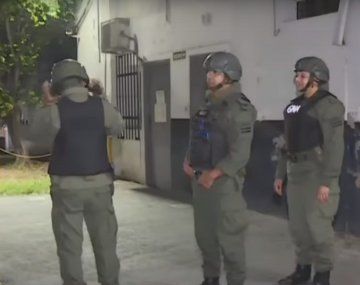 Operativo de Gendarmería en la línea del colectivero asesinado