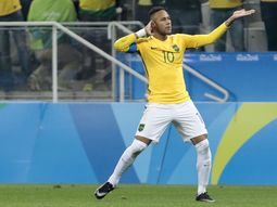 Brasil le ganó a Colombia y sueña con su primer oro olímpico en fútbol