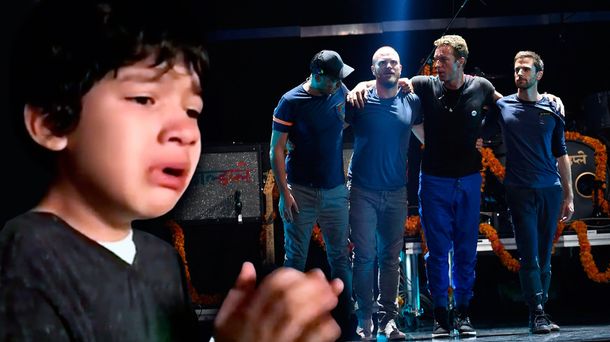 Un nene con autismo conmocionó a Coldplay: el mensaje de la banda