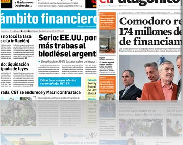 Tapas de diarios del miércoles 23 de agosto de 2017