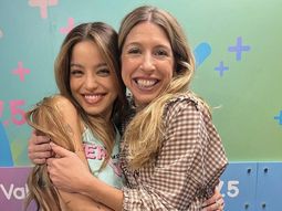 Emilia Mernes cantó temas de Floricienta junto a Flor Bertotti