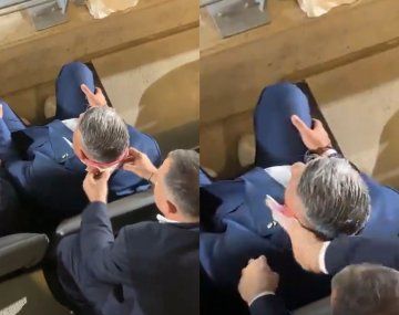 Un dirigente de la AFA le secó la transpiración al Chiqui Tapia y se hizo viral