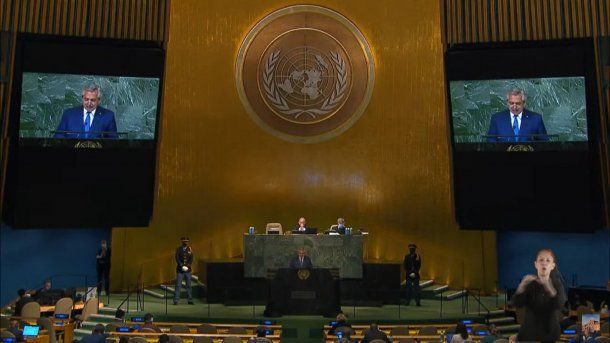 Alberto Fernández reafirmó ante la ONU el reclamo de la soberanía argentina en Malvinas