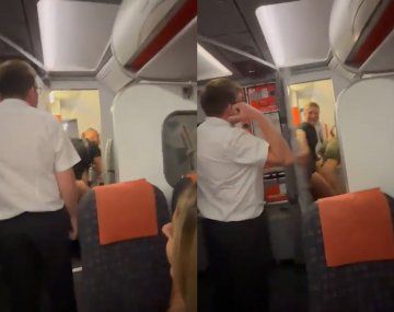 Tuvieron sexo arriba del avión y los detuvieron: el video