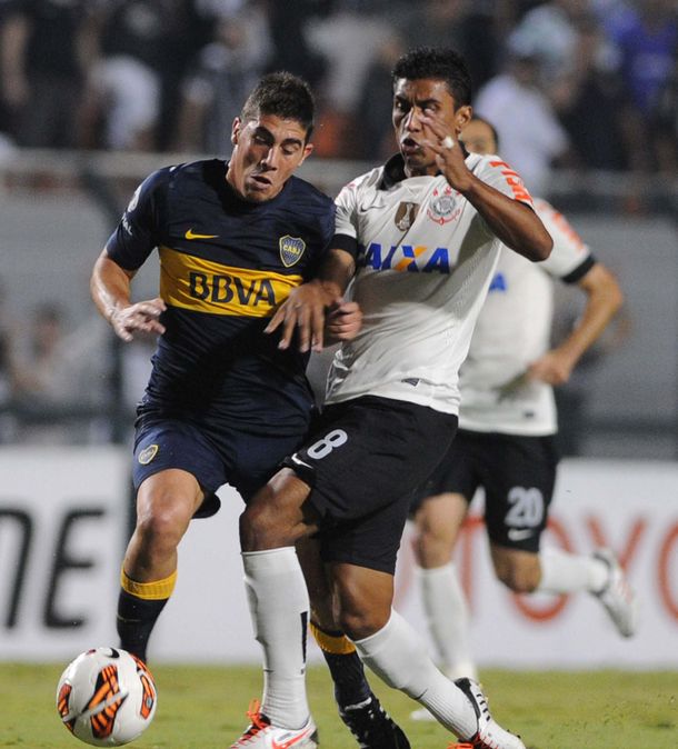 Boca igualó con Corinthians y avanzó a cuartos de final