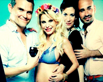 De festejo: Jimena Cyrulnik posó embarazada y muy sexy