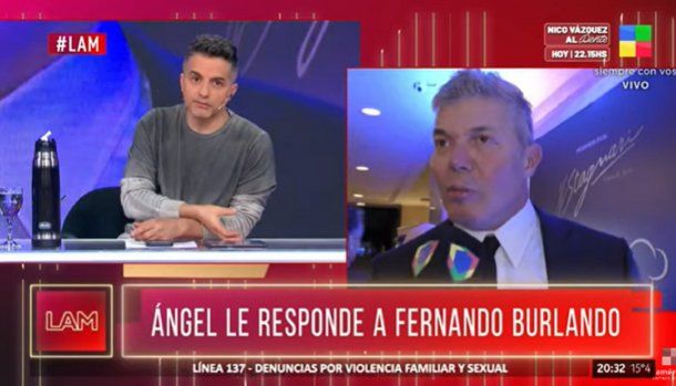 Contundente respuesta de Ángel de Brito a la posible demanda de Fernando Burlando