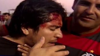 hubo heridos tras un cruce entre hinchas argentinos y chilenos en copacabana hubo heridos tras un cruce entre hinchas argentinos y chilenos en copacabana