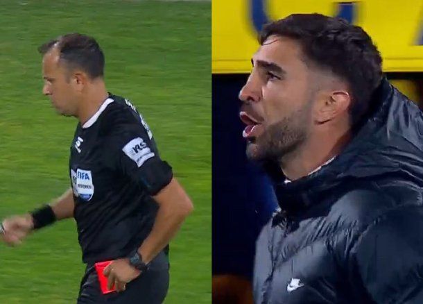 La escandalosa reacción de Gonzalo Costas tras ser expulsado por Darío Herrera: ¡Corrupto!