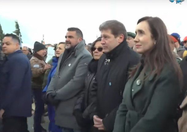 Victoria Villarruel habló en el acto por Malvinas en Ushuaia: Todo mi  afecto a los Veteranos