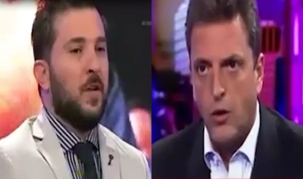 Massa se trenzó con Brancatelli por la inseguridad