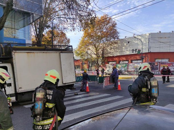Susto en Palermo por un escape de gas