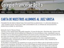 estudiantes de una escuela secundaria le hicieron un pedido al juez griesa estudiantes de una escuela secundaria le hicieron un pedido al juez griesa