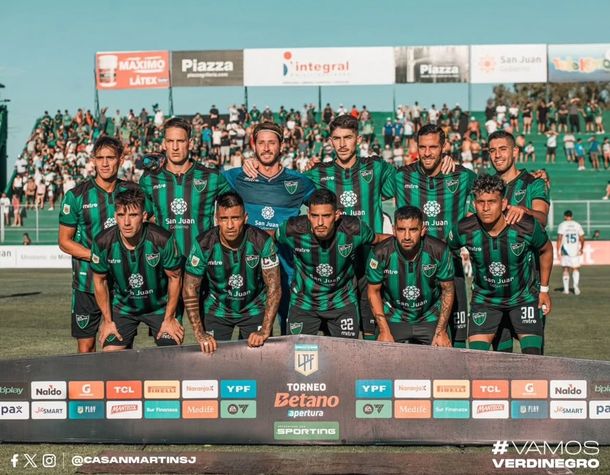 San Martín (SJ) vs. Aldosivi por el Torneo Apertura: horario, formaciones y TV