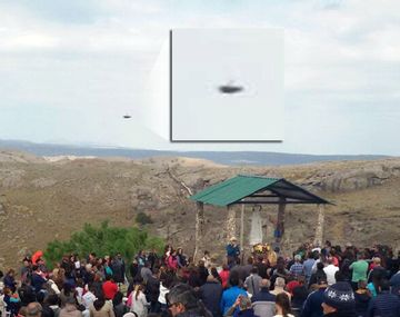 Una mujer dice haber visto un Ovni en la celebración de la Virgen de la Cobrera.