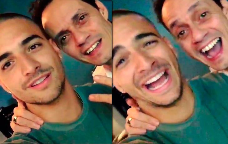 La broma de Maluma a Marc Anthony