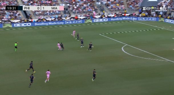 El golazo de Messi para el Inter Miami en las semifinales