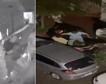 Tiraron un petardo a los vecinos