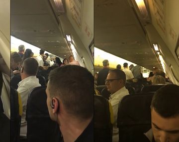 Pasajeros se agarraron a piñas en pleno vuelo