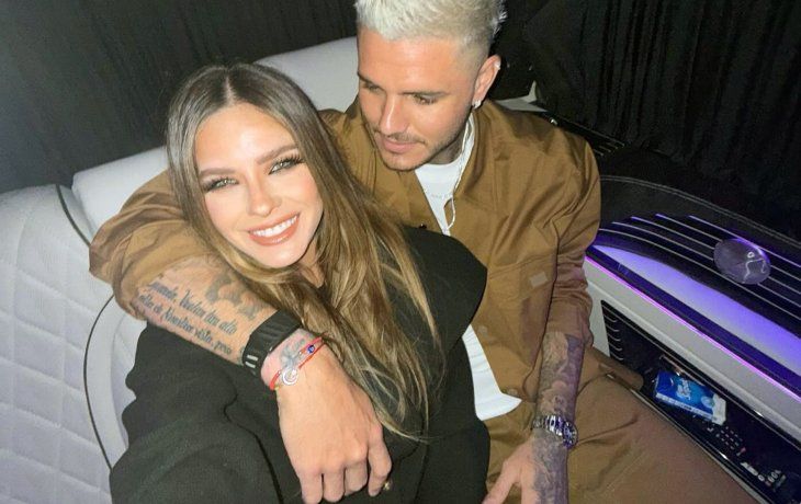 La China Suárez mostró su cena de lujo con Icardi: el precio del champagne