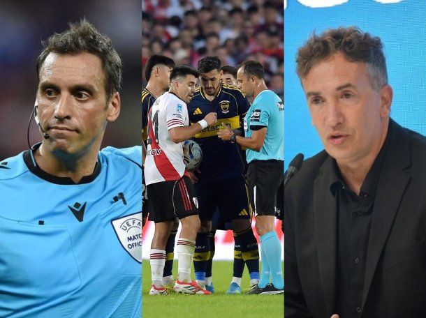 Respaldo total: Beligoy y Rapallini bancaron a Darío Herrera por su labor en el Superclásico