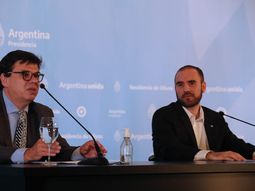 Claudio Moroni y Mart&iacute;n Guzm&aacute;n - Cr&eacute;dito:&nbsp;@MinTrabajoAR