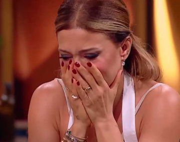 Superada: el momento de tensión de Evangelina Anderson en MasterChef