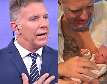 Fantino reveló el estado de salud de su bebé recién nacido: Uno nunca está preparado