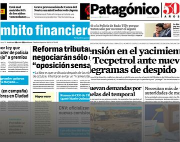 Tapas de diarios del martes 29 de agosto de 2017