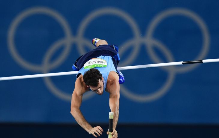 Chiaraviglio quedó lejos del podio en salto con garrocha