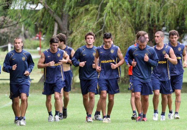 Boca entrenamiento