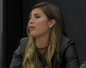 El llanto de Julieta por culpa de Martina