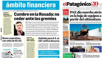 Tapas de diarios del&nbsp;martes 13 de marzo de 2017.