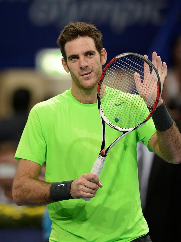 Del Potro derrotó a Gasquet y juega con Federer la final en Basilea