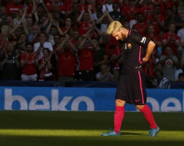 Barcelona sufrió una inesperada goleada ante Liverpool en un amistoso