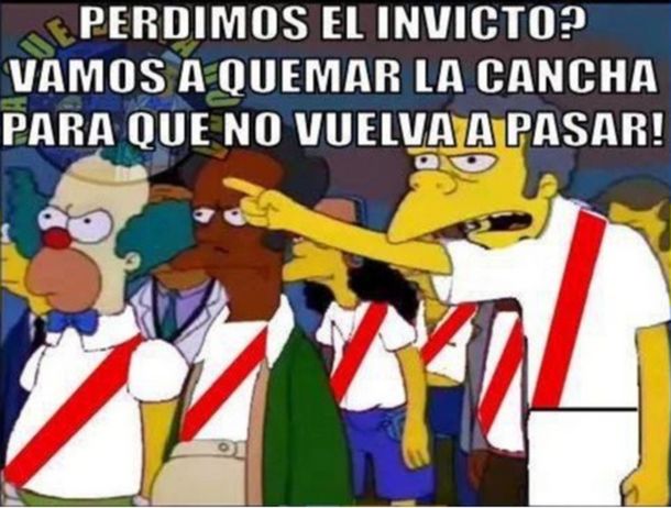 River perdió el invicto y los memes inundaron las redes