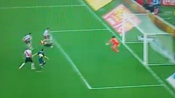 el gol de magallan para el parcial triunfo de boca el gol de magallan para el parcial triunfo de boca