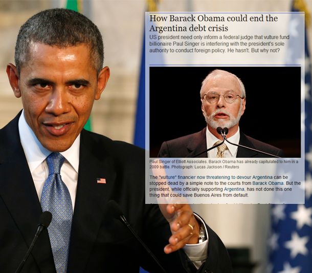 ¿Qué dice el artículo citado por CFK sobre Obama y los buitres?