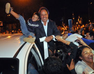 Scioli visitó Corientes y Chaco