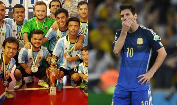 Lo que Messi no pudo: la Selección argentina de talla baja le ganó a Brasil y se trajo la Copa
