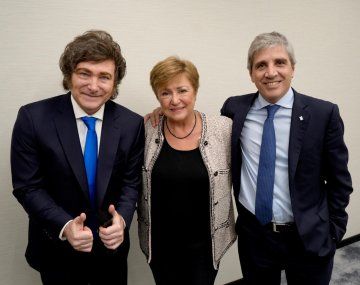 Milei se reunió con Georgieva en Nueva York y recibió elogios del FMI