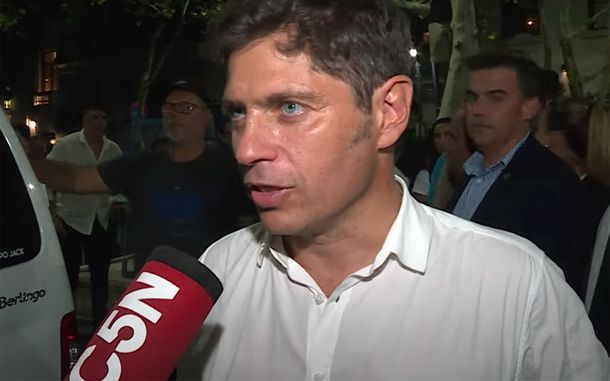 Axel Kicillof con C5N.