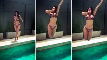 Andrea Rincón, hot en la pileta Andrea Rincón, hot en la pileta