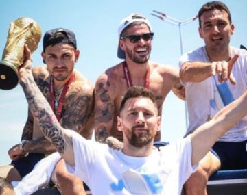 Dos bebés nacieron durante la caravana mundialista: se llaman Messi y Messías