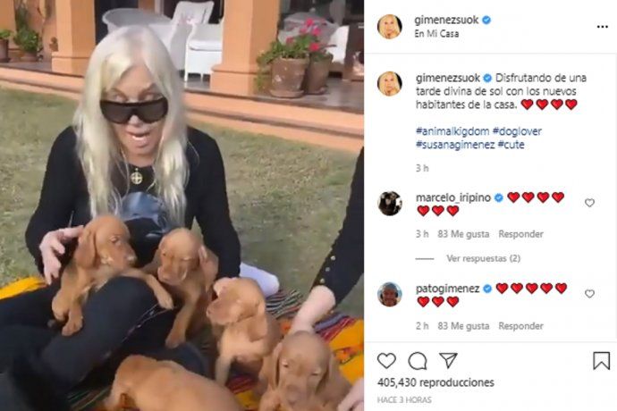 El video de la nueva vida poscovid de Susana Giménez