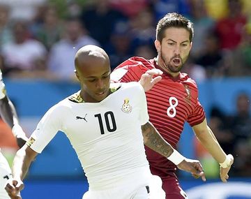 Mirá los goles de Ghana y Portugal