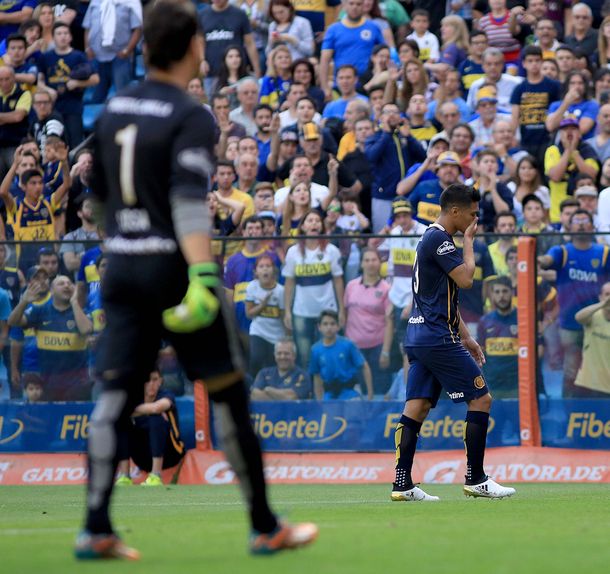 Teòfilo Gutiérrez en la Bombonera