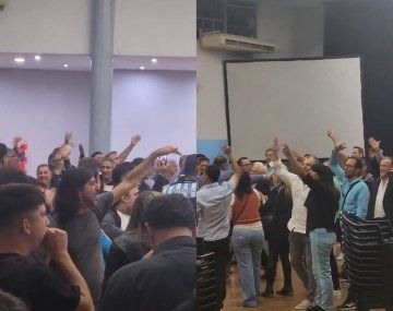 El canto de los hinchas de Racing contra la posible llegada de Marín con Milito